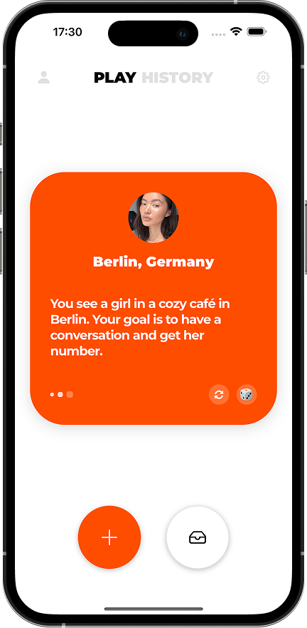 LOVR App Interface